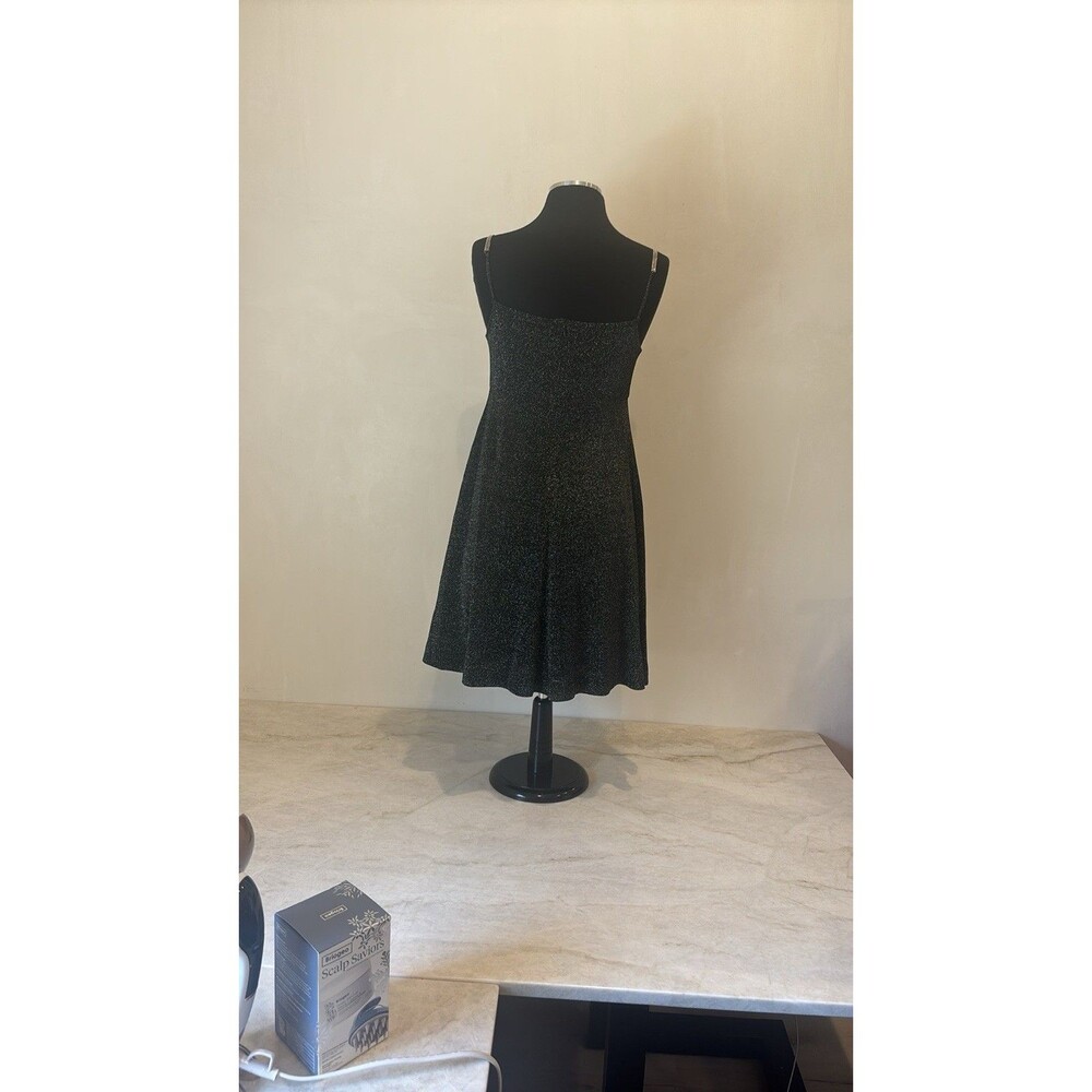 Laundry by Shelly Segal Vintage 1995 Black 90s Y2K Glam size 4 - Picture 3 of 12